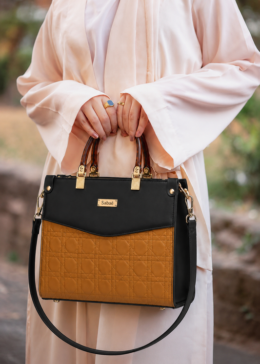 Monarch Dual-Tone - Classic Black & Mustard Gold