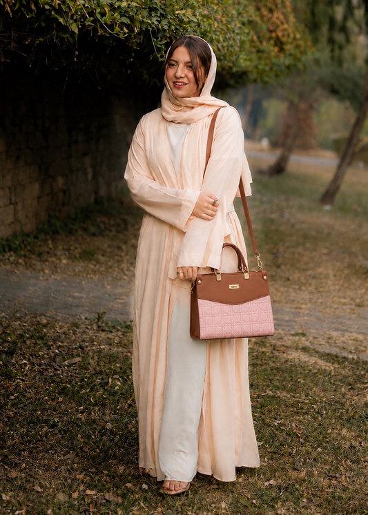 Monarch Dual-Tone - Tan & Rose Pink
