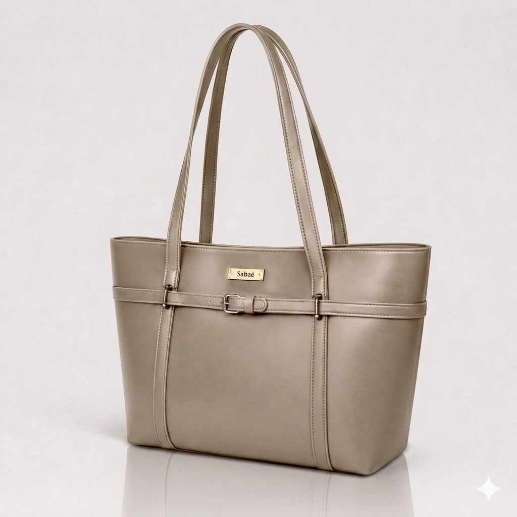 Allure Tote - Deep Maroon