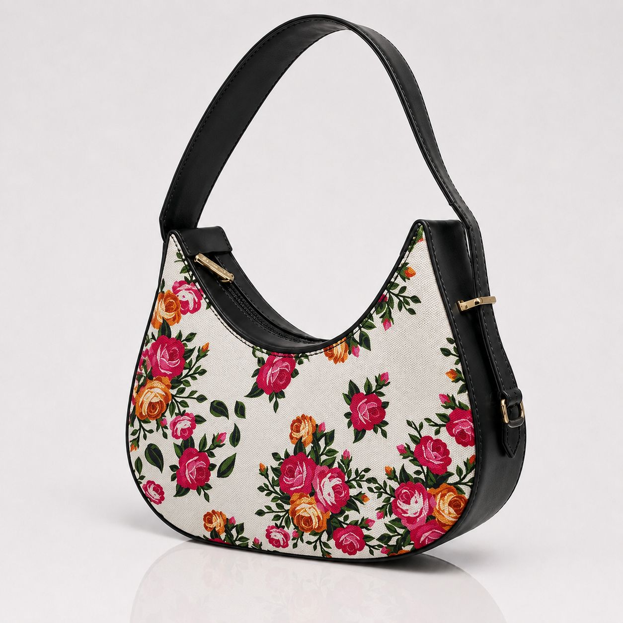 Luna Paisley Charm - Black Multicolor Paisley