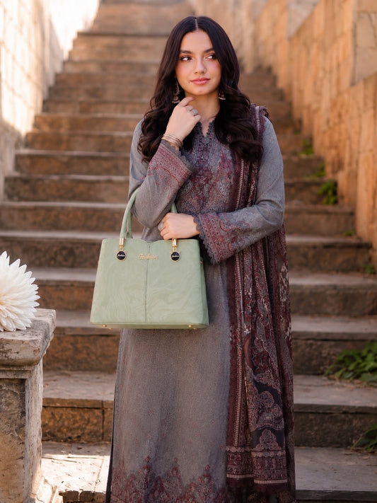 Sabaé Marble Grace Bag - Sage Green
