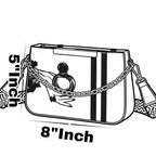 Poison Print Cream Trendy Canvas Bag