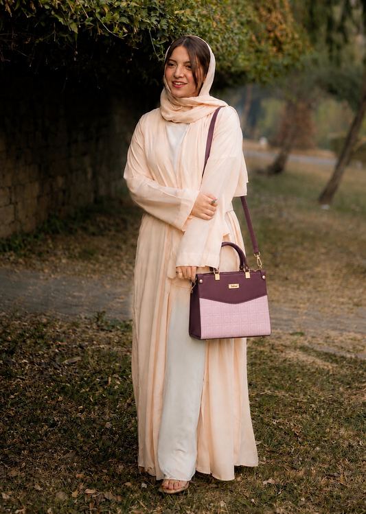 Monarch Dual-Tone - Deep Maroon & Soft Pink