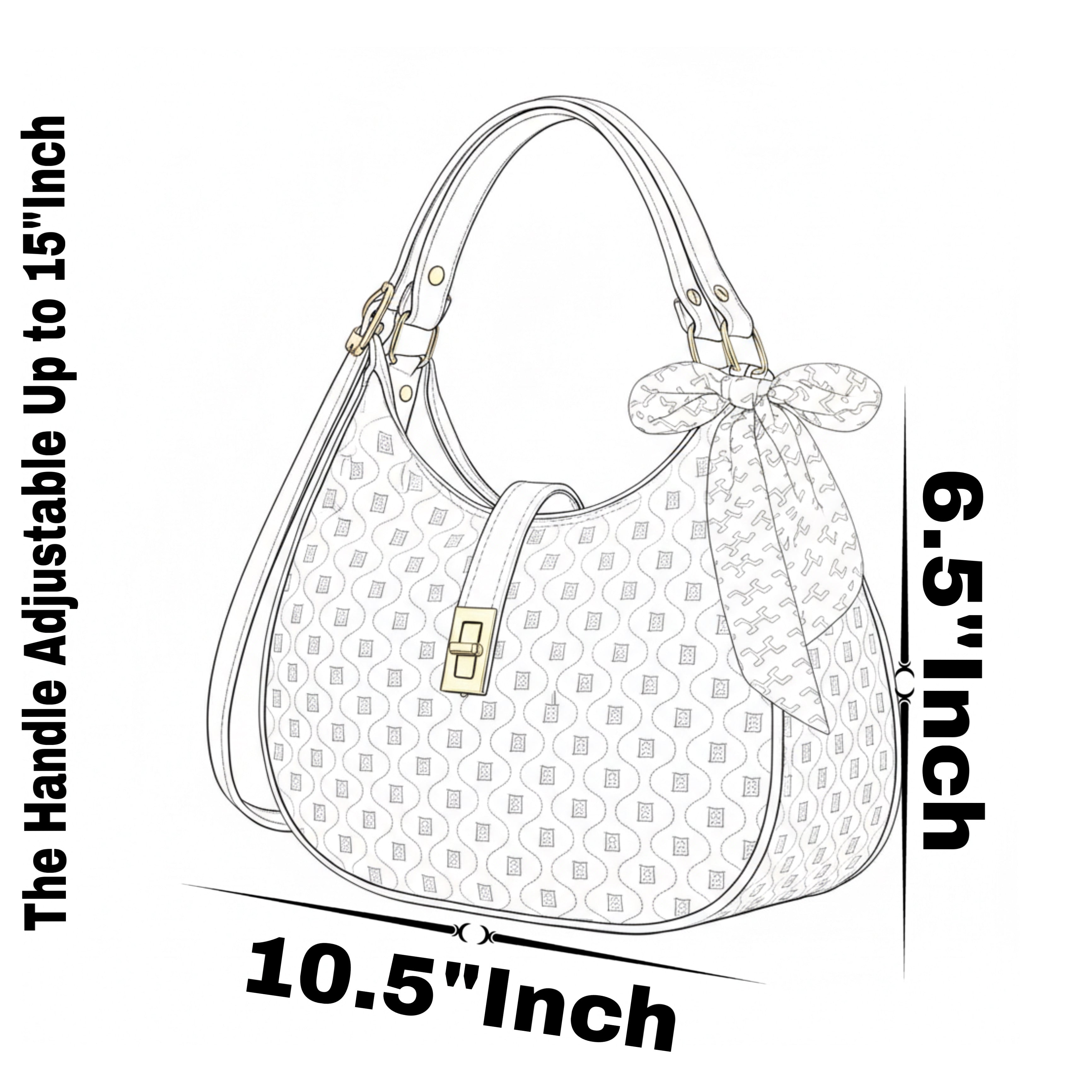 Elegant Camel Brown Moon Bag with Golden Accents and Stylish Scarf – The Ultimate Fashion Accessory