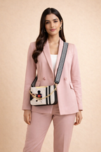 Poison Print Cream Trendy Canvas Bag