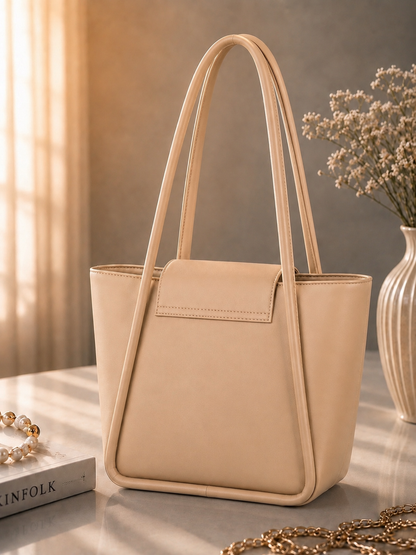 Sabaé Classic Tote Bag – Beige