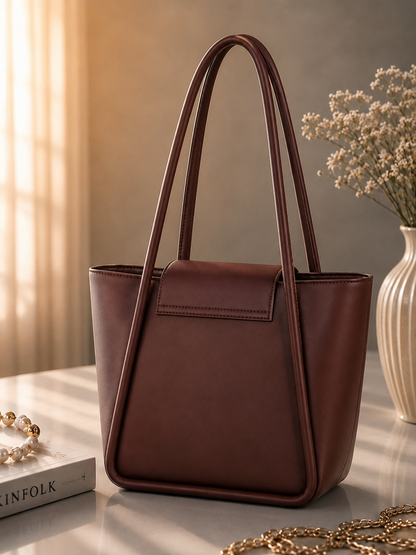 Sabaé Classic Tote Bag – Chocolate Brown