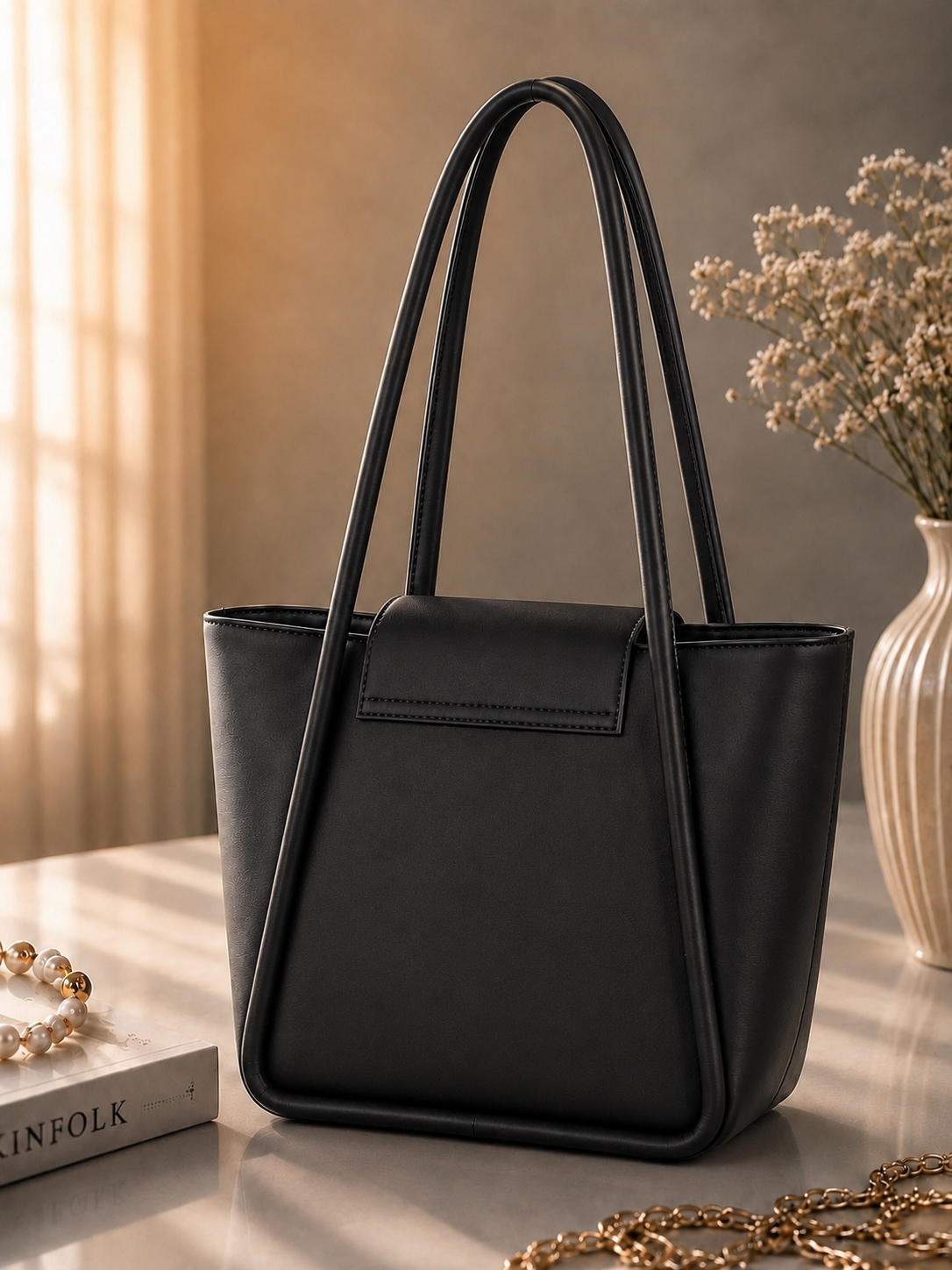 Sabaé Classic Tote Bag – Black