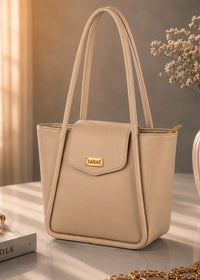 Sabaé Classic Tote Bag – Beige