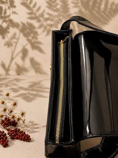 Cherry Charm Crossbody Bag – Check