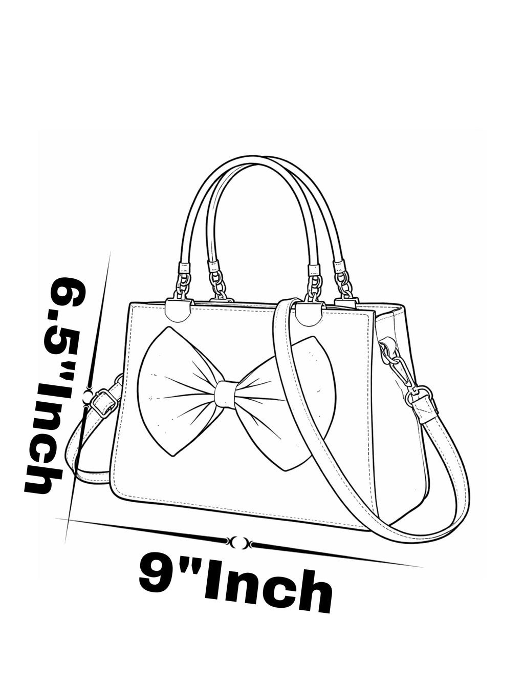 Elegant Silver Bow Handbag with Gold Accents – Perfect for Every Occasion