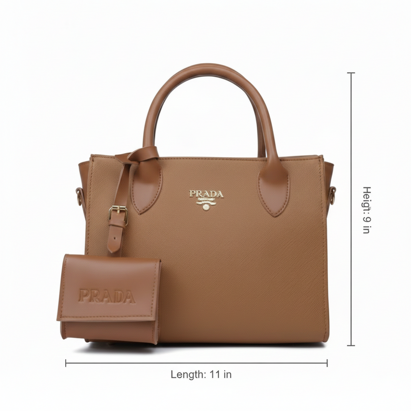 Luxury Signature 2-Piece Handbag Set