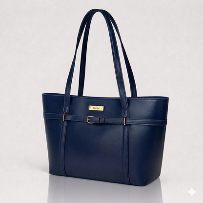 Allure Tote - Deep Maroon