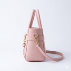 Elegant Bow-Accent Mini Tote Bag