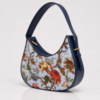 Luna Vintage Bloom - Navy Blue Vintage Floral