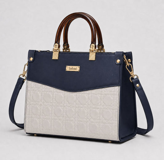 Monarch Dual-Tone - Royal Navy & Cream White