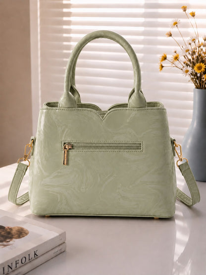 Sabaé Marble Grace Bag - Sage Green