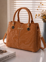 Sabaé Marble Grace Bag - Camel Brown