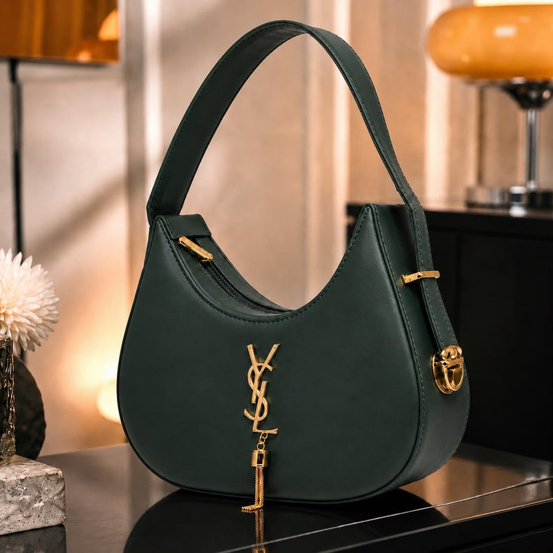 Ysl Luna Moon Shape -Dark Green