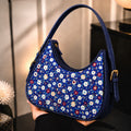 Royal Blue Floral