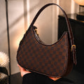 Dark Brown Checkered