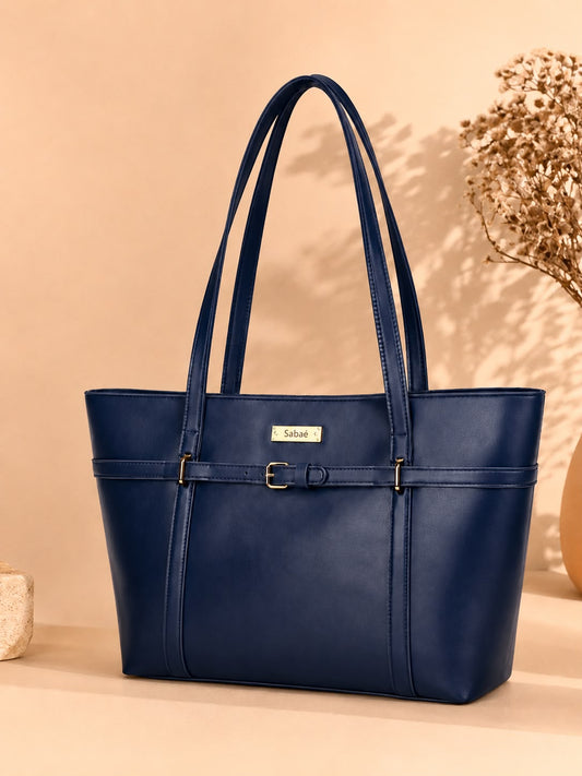 Allure Tote - Midnight Navy Blue