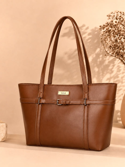 Allure Tote - Rich Roasted Tan
