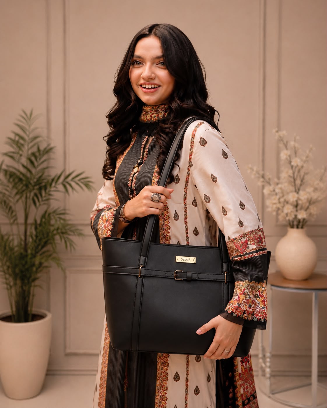 Allure Tote - Classic Jet Black