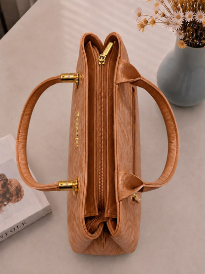 Sabaé Marble Grace Bag - Camel Brown