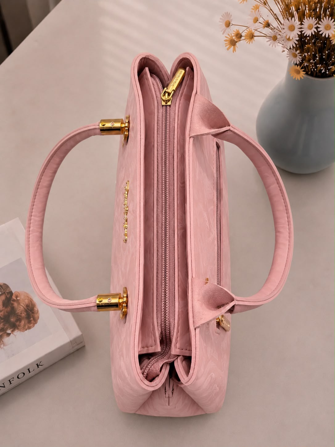 Sabaé Marble Grace Bag - Baby Pink