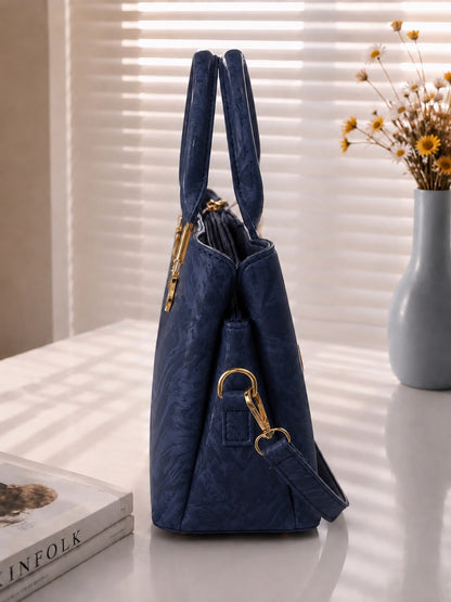 Sabaé Marble Grace Bag - Navy Blue