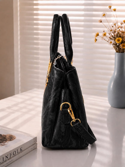Sabaé Marble Grace Bag - Black