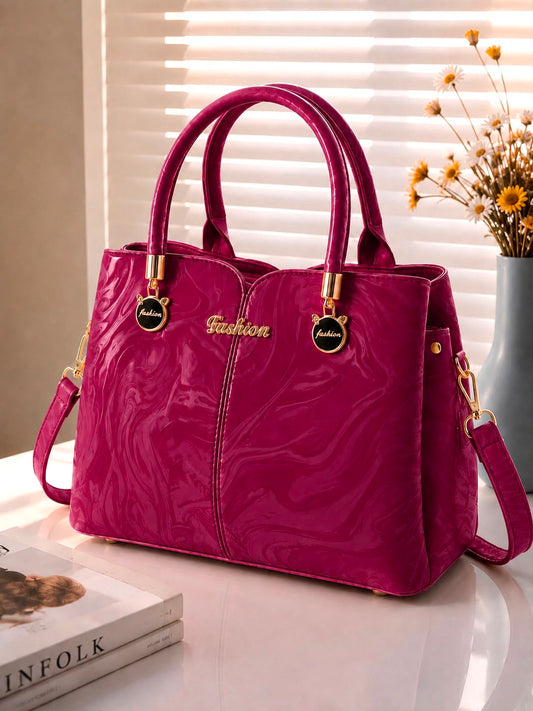 Sabaé Marble Grace Bag - Mahroon