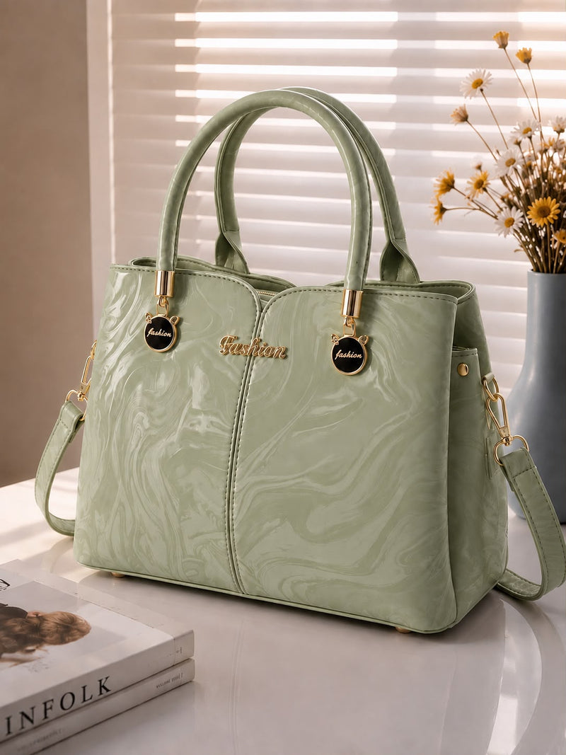 Sabaé Marble Grace Bag - Sage Green