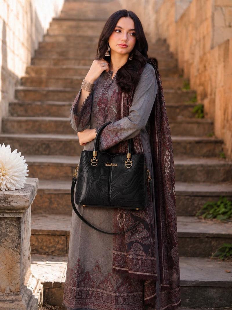 Sabaé Marble Grace Bag - Black